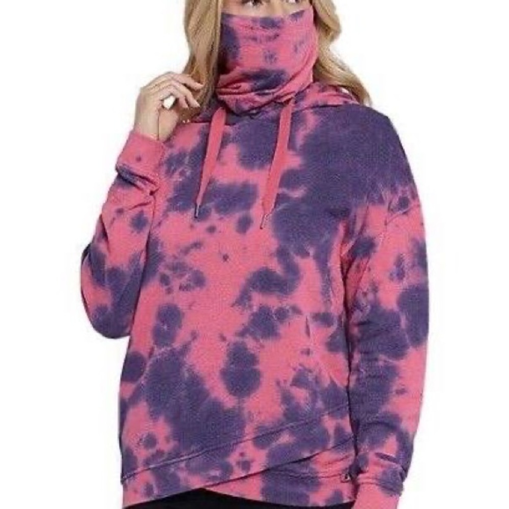 NWT Seven7 women’s masked hoodie❤️😷 - Picture 2 of 12